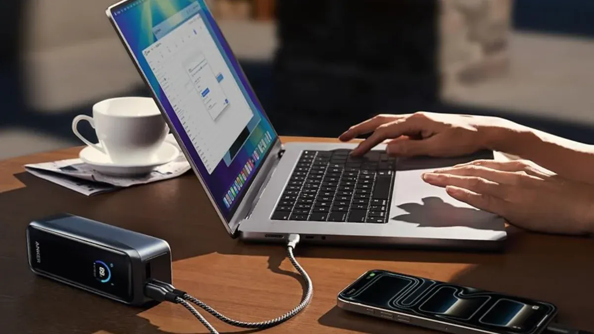 This Anker Power Bank can Charge Your Laptop, Phone, and Tablet All at Once