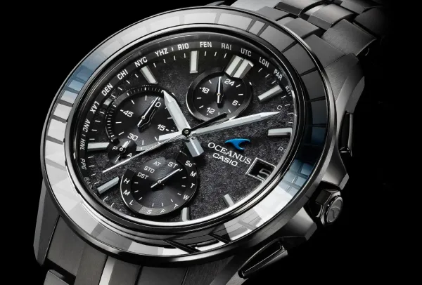 Casio Oceanus Calm Night Edition captures moonlit elegance through handcrafted sapphire artistry